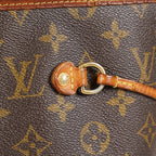 Louis Vuitton Neverfull GM M40157 Monogram Brown Canvas Tote Bag 08E274180010