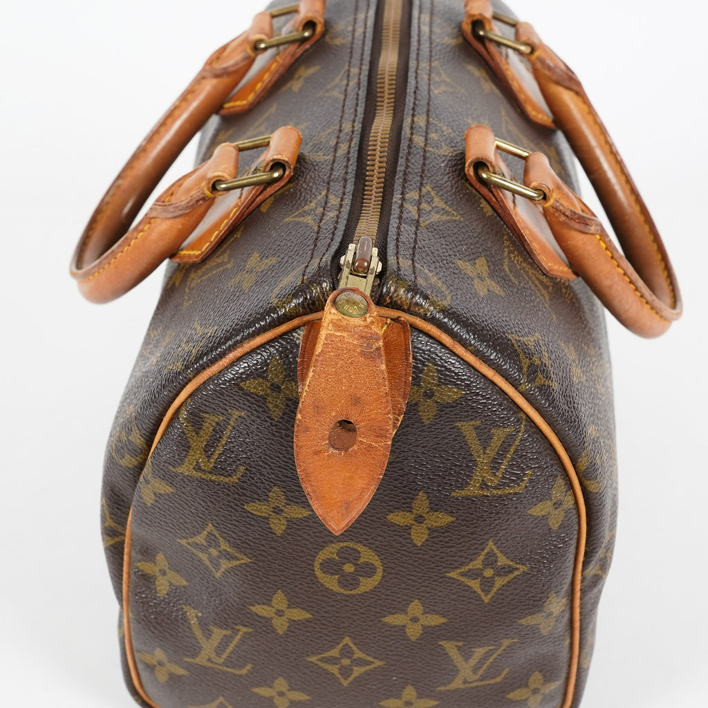 Louis Vuitton Speedy 25 M41528 Brown Monogram Canvas Handbag Used 07A196520831