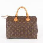 Authentic Louis Vuitton Monogram Speedy 30  Handbag M41526 vintage 05E125830029