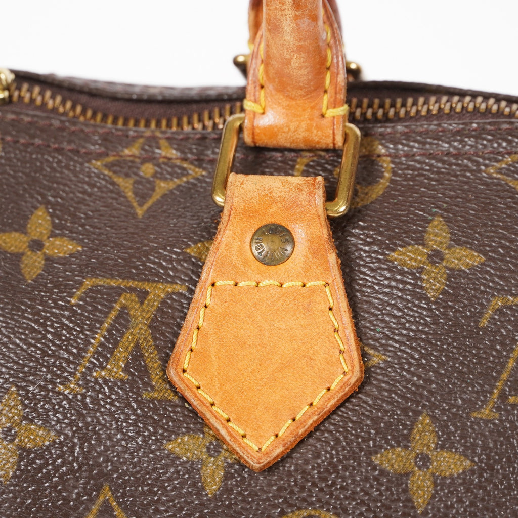 Authentic Louis Vuitton Monogram Speedy 25 Handbag vintage M41528 06E447370010