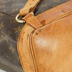 Louis Vuitton Montsouris GM M51135 Monogram Canvas Brown Backpack 09E134510011