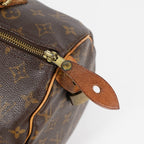 Louis Vuitton Speedy 30 M41526 Monogram Brown Canvas Handbag Used 08A124747603