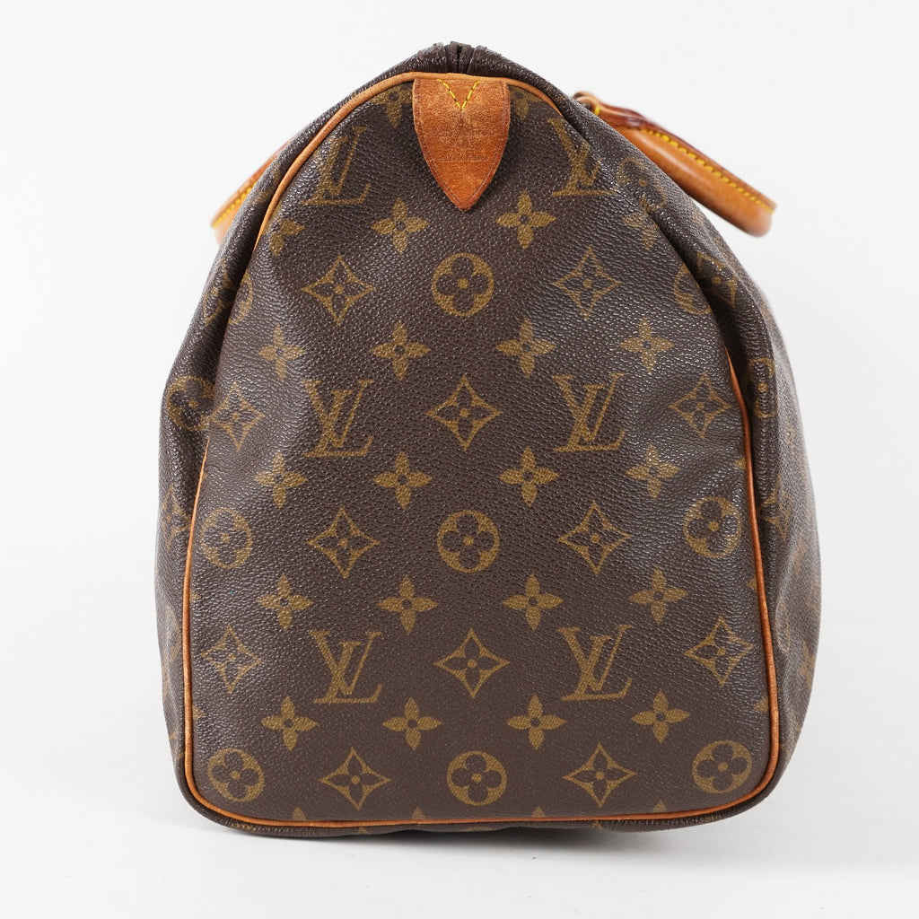 Authentic Louis Vuitton Monogram Speedy 40 Hand Boston Bag M41522 02E396050018