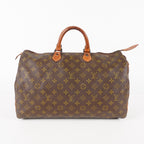 Authentic Louis Vuitton Monogram Speedy 40 Hand M41522 Boston Bag 06E044070015