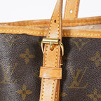 Louis Vuitton Bucket GM M42236 Monogram Canvas Brown Tote Bag Used 08E182310010