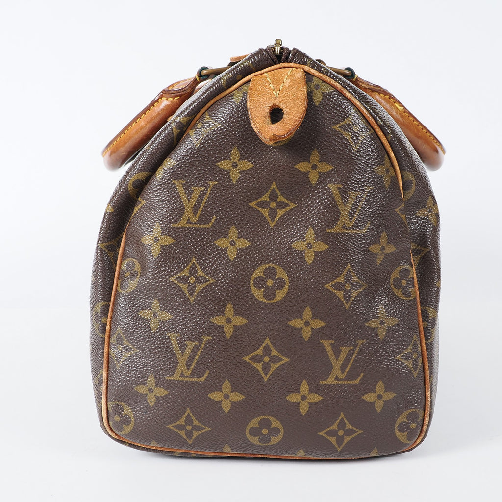Authentic Louis Vuitton Monogram Speedy 30 M41526 Handbag vintage 03A495033627