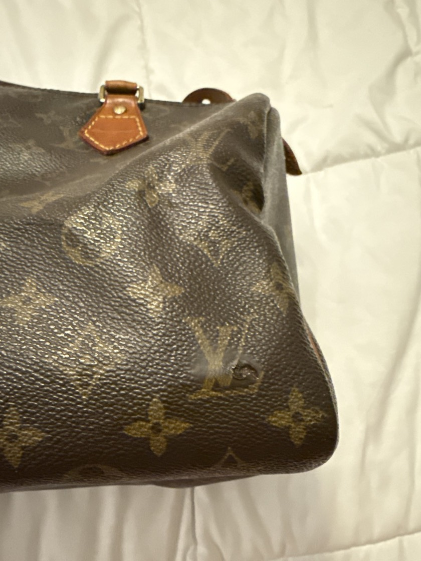 Authentic Louis Vuitton Monogram Speedy 30 Handbag vintage M41526 06E124290027