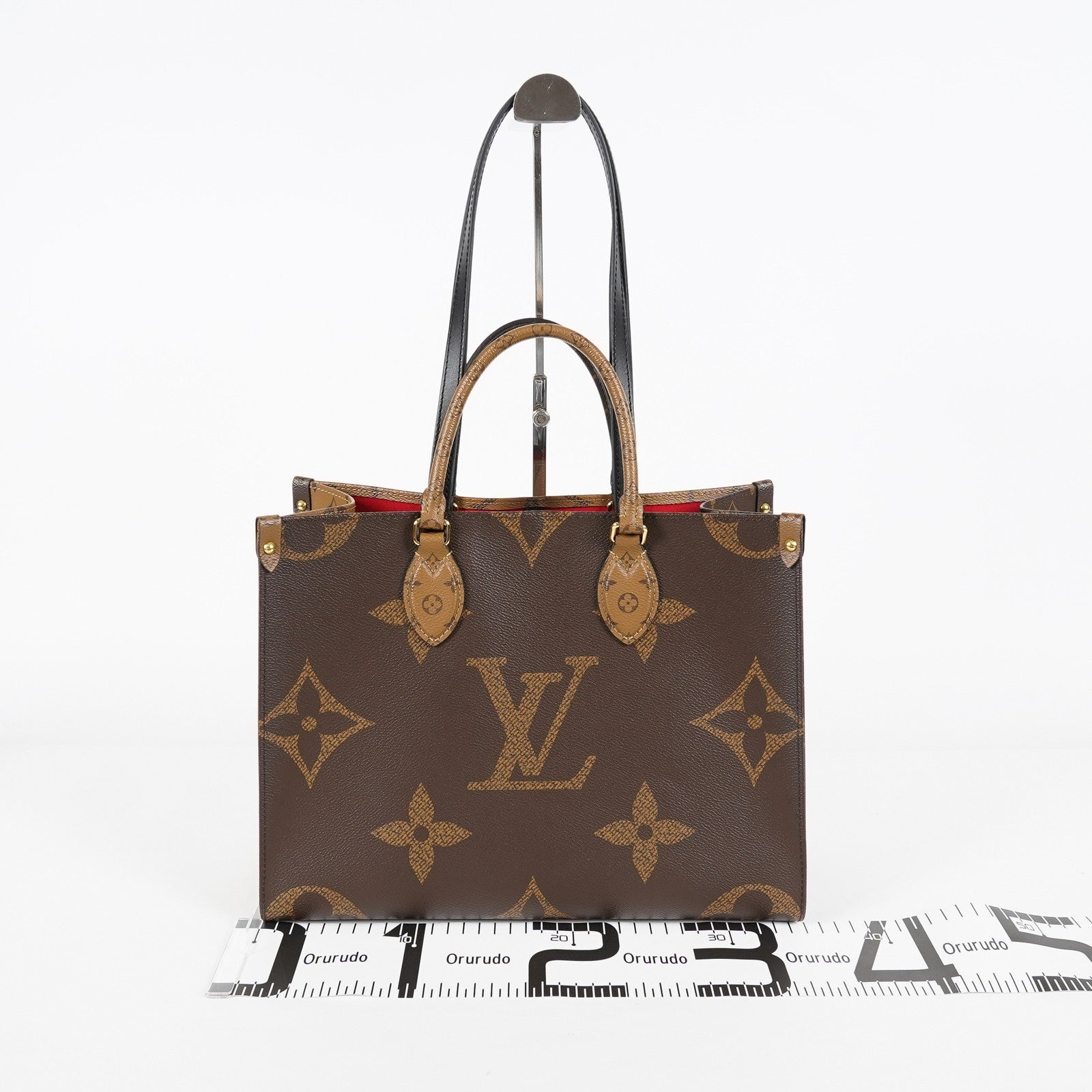 Louis Vuitton OnTheGo MM M45321 Reverse Monogram Canvas Tote Used 07A3321736031