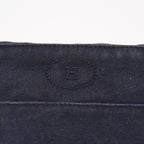 Authentic HERMES Bolide Pouch PM Canvas Black 06E01605027