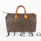 Authentic Louis Vuitton Monogram Speedy 35 Handbag vintage M41524 06E205720010