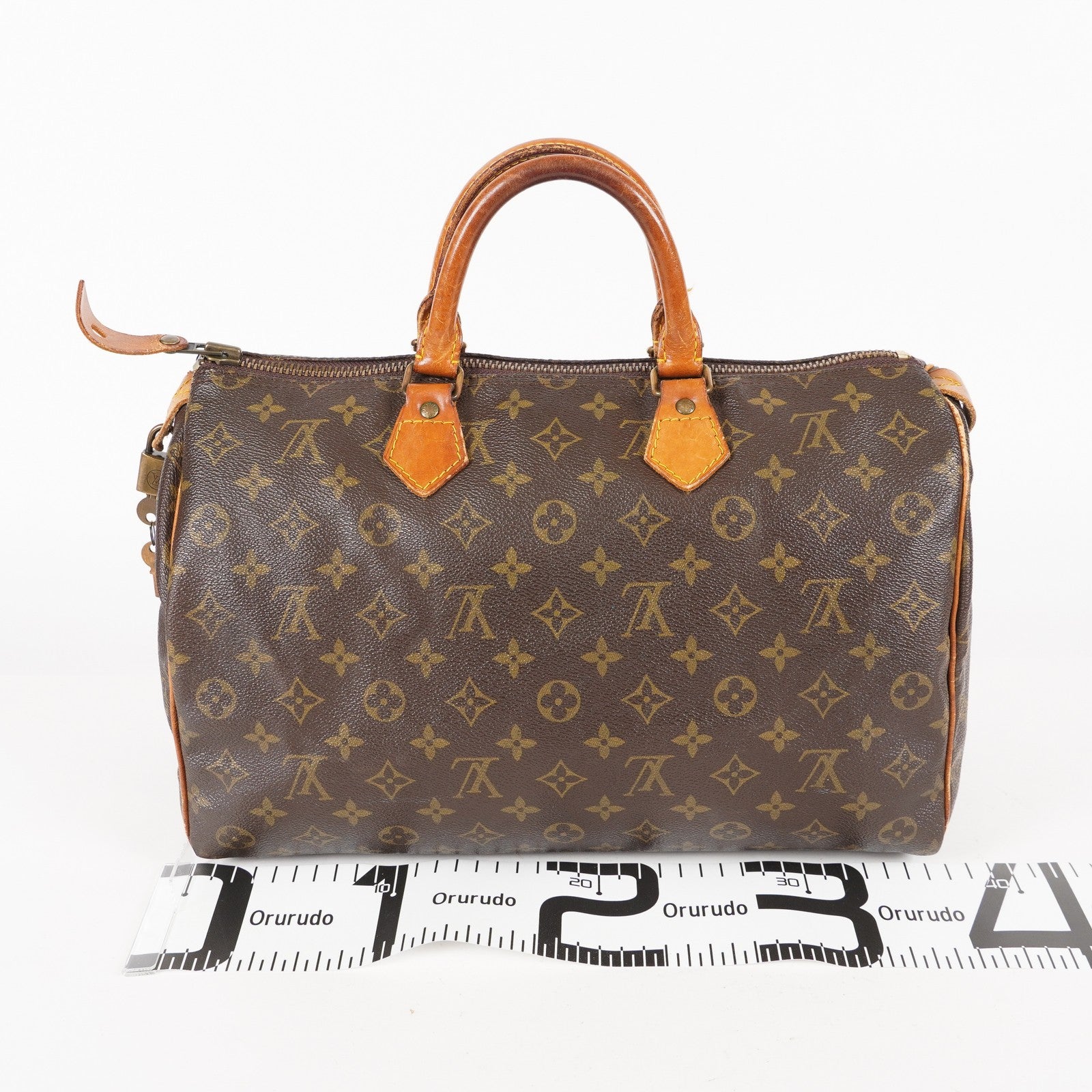 Authentic Louis Vuitton Monogram Speedy 35 Handbag vintage M41524 06E205720010