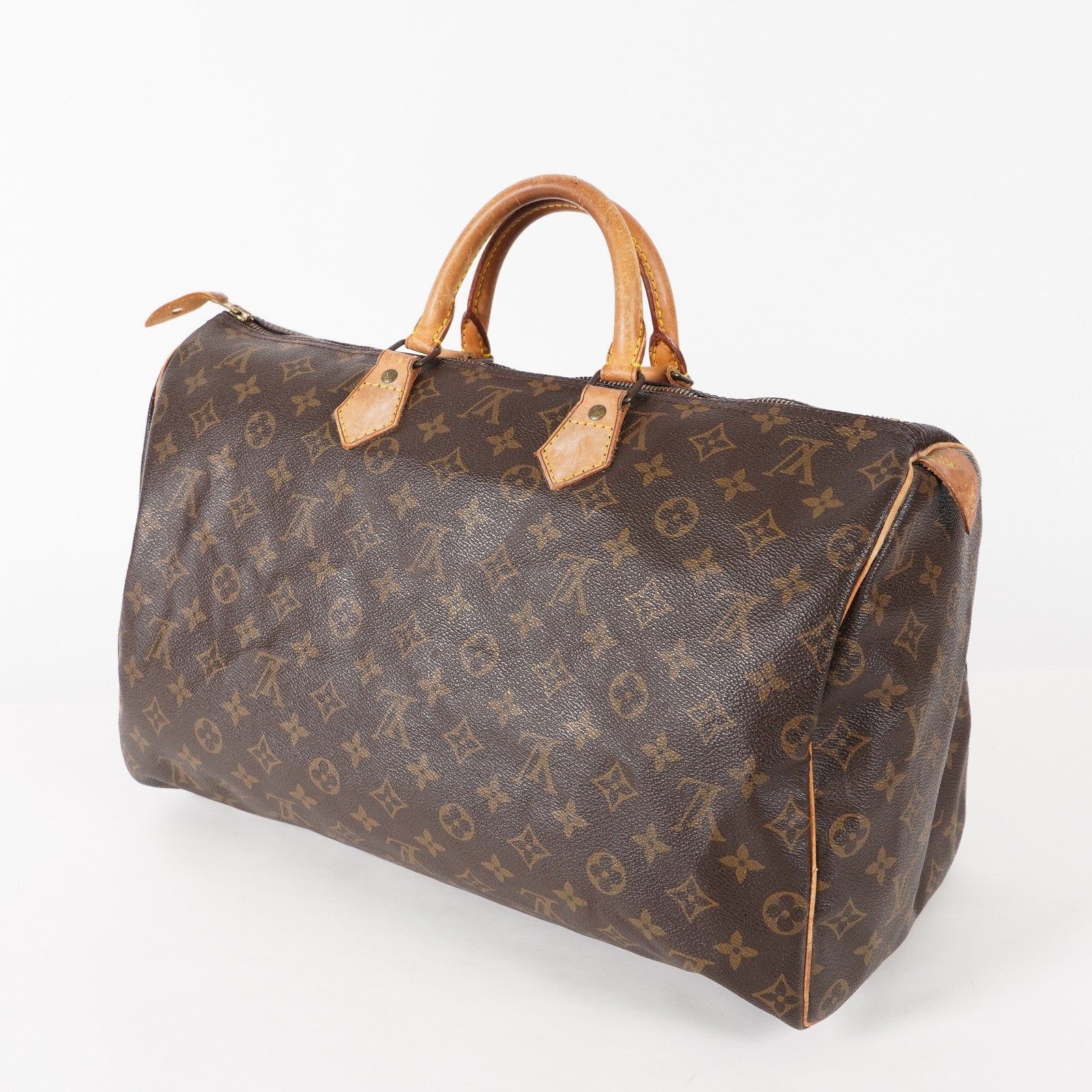 Authentic Louis Vuitton Monogram Speedy 40 M41522 Hand Boston Bag 02E435834425