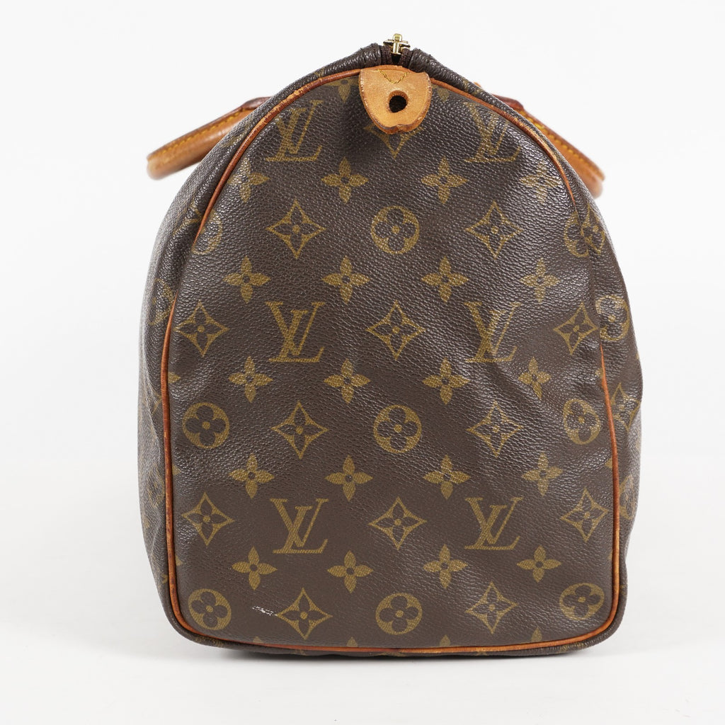 Authentic Louis Vuitton Monogram Speedy 40 M41522 Hand Boston Bag 01E095830030