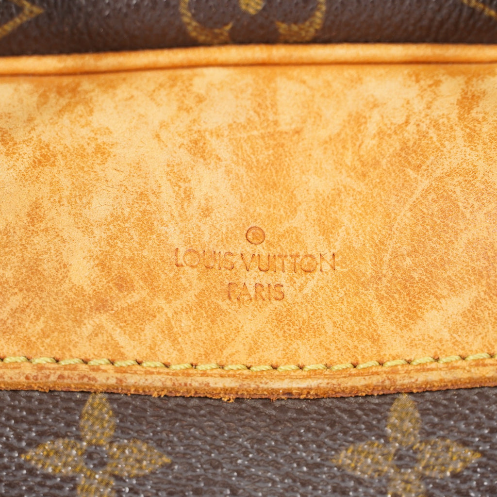 LOUIS VUITTON Deauville Handbag M47270 Monogram canvas Brown 06E022640012
