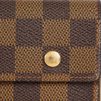 LOUIS VUITTON Portefeuille  Bifold purse N60002 Damier Ebene 03T052800009