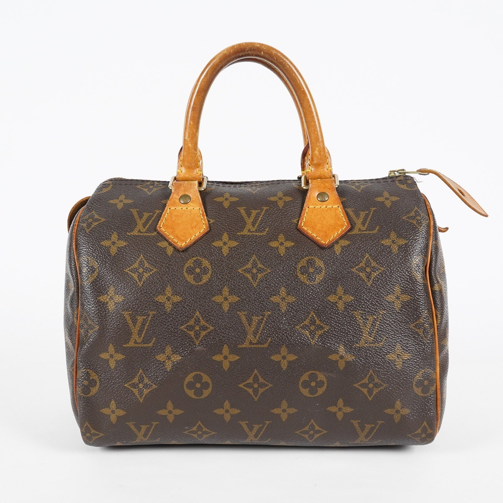 Louis Vuitton Monogram Speedy 25 Brown Canvas Handbag Used M41528 07A256978431