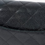 Chanel Caviar Quilted Wallet On Chain WOC Black Crossbody Bag Gold 07E2620790012