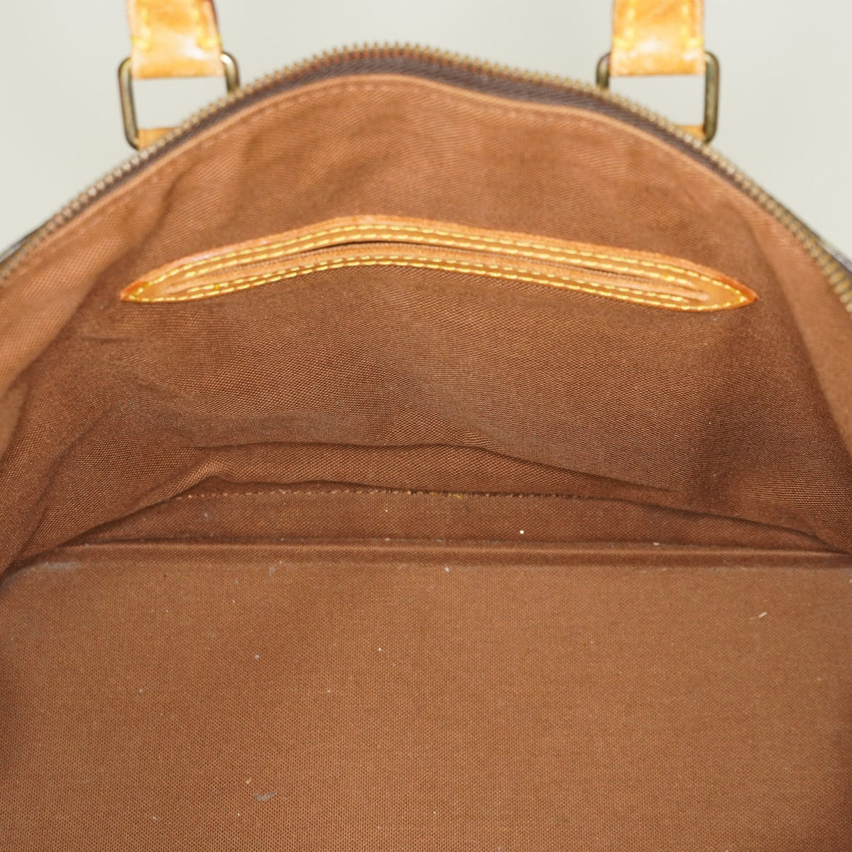 Louis Vuitton Alma PM Monogram Canvas Handbag M53151 Brown Vintage 08M032945817