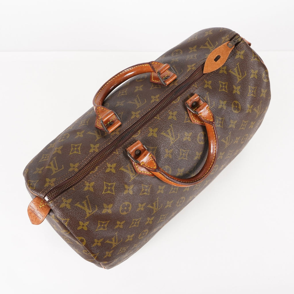 Authentic Louis Vuitton Monogram Speedy 40 Hand M41522 Boston Bag 06E044070015