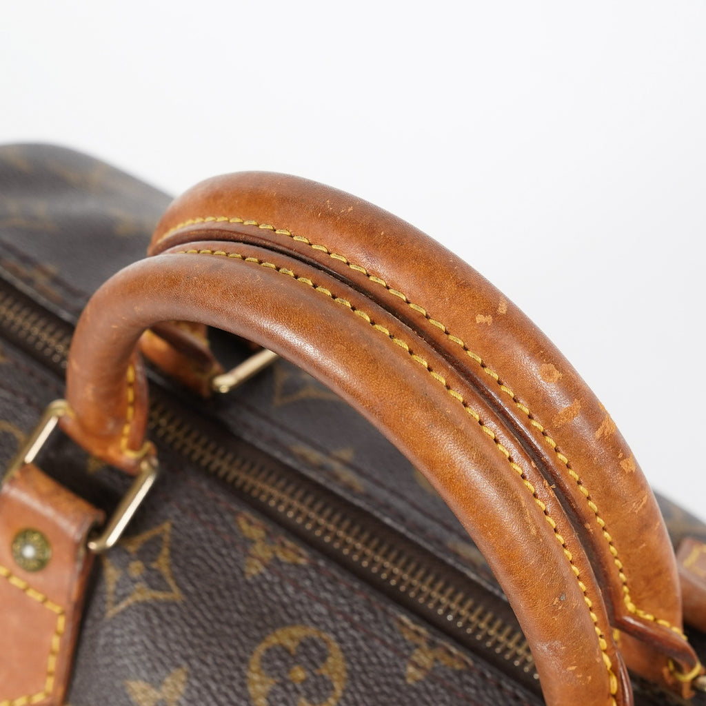 Louis Vuitton Speedy 30 Monogram Canvas Hand Bag Brown Used M41526 07A145319608