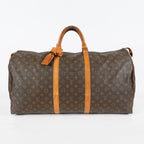 Louis Vuitton Keepall 60 M41422 Monogram Canvas Brown Used Duffle 07E123740027