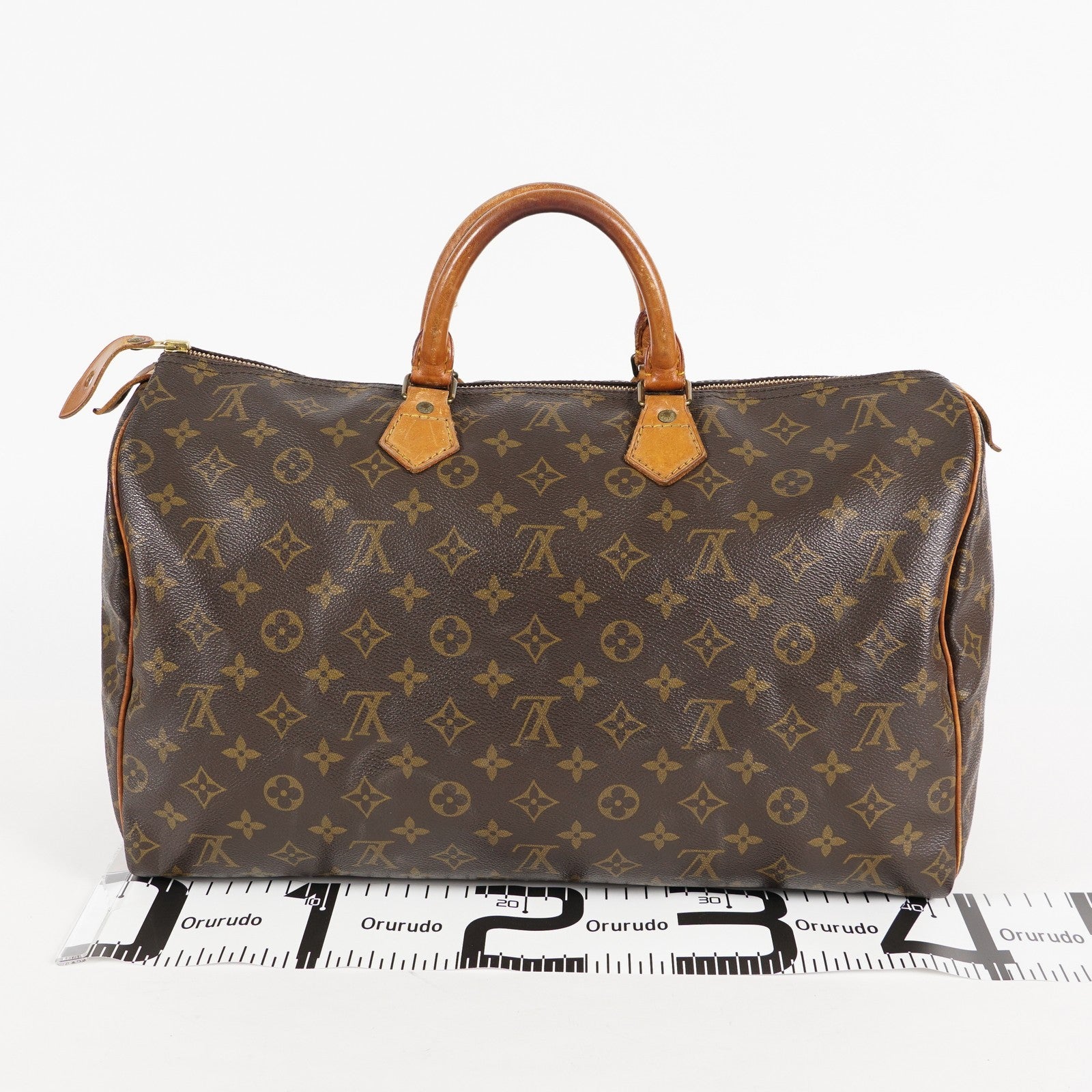 Authentic Louis Vuitton Monogram Speedy 40 M41522 Hand Boston Bag 01E095830030