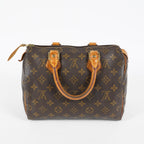 Louis Vuitton Monogram Speedy 25 Brown Canvas Handbag Used M41528 07A256978431