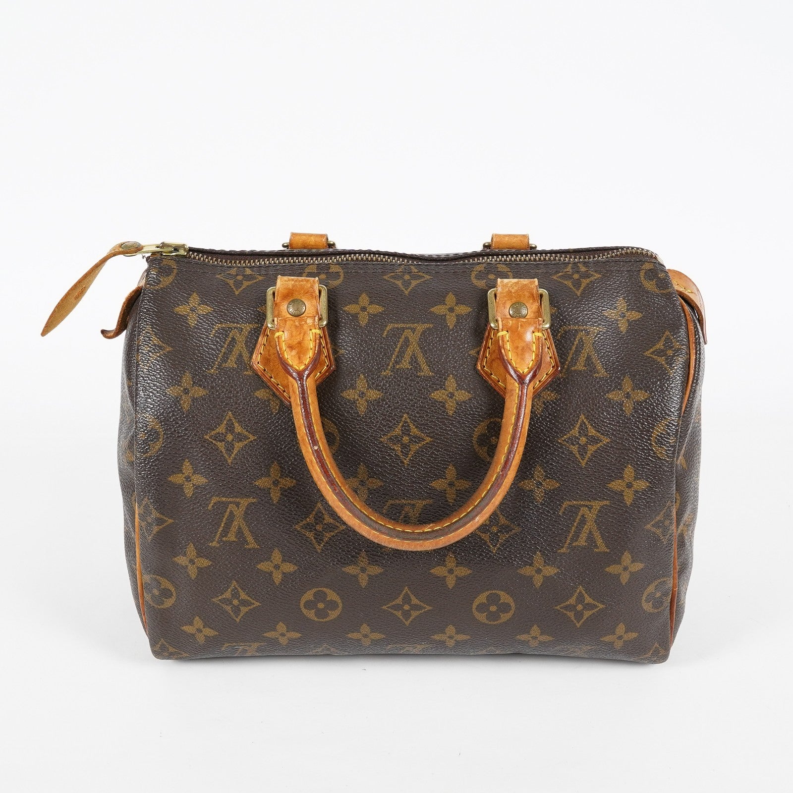 Louis Vuitton Monogram Speedy 25 Brown Canvas Handbag Used M41528 07A256978431