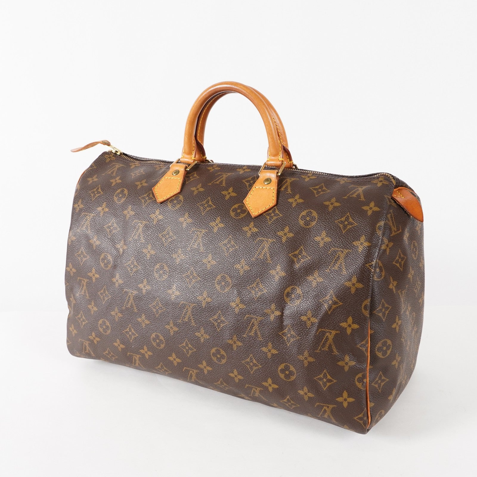 Authentic Louis Vuitton Monogram Speedy 40 M41522 Hand Boston Bag 03E057370011