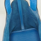 Hermes Picotin Lock MM Taurillon Clemence Leather Bag Blue Used 07E2822660025