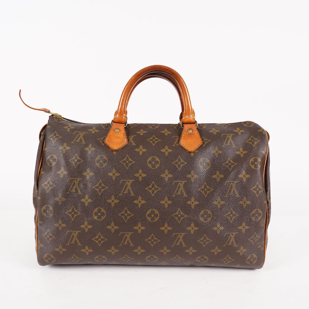 Authentic Louis Vuitton Monogram Speedy 35 M41524 Handbag vintage 06E244150026