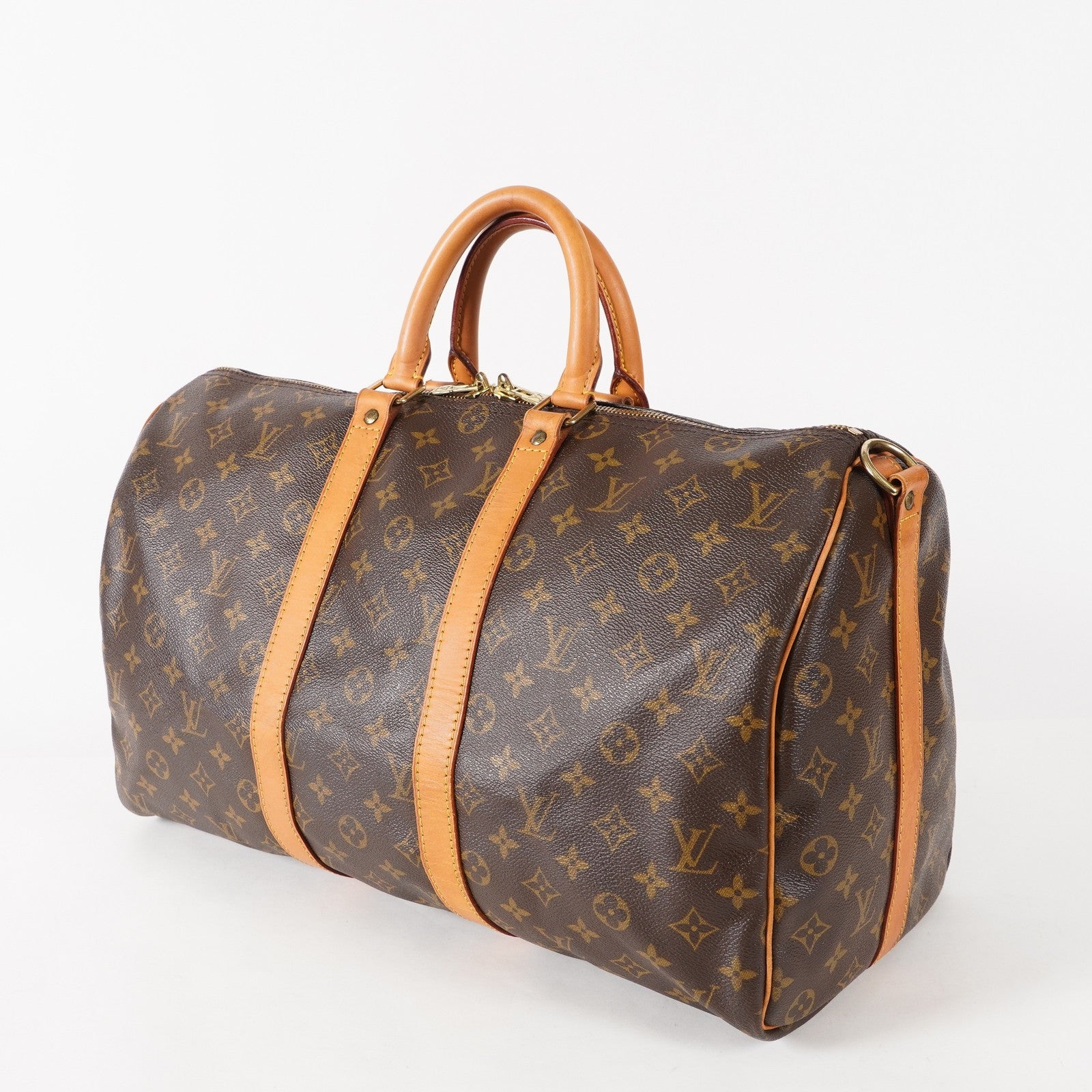 Louis Vuitton Keepall 45 Monogram Canvas Travel Boston Bag M41428 03E146820011