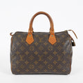 Louis Vuitton Speedy 25 M41528 Monogram Brown Boston Hand Bag Used 07E216490015