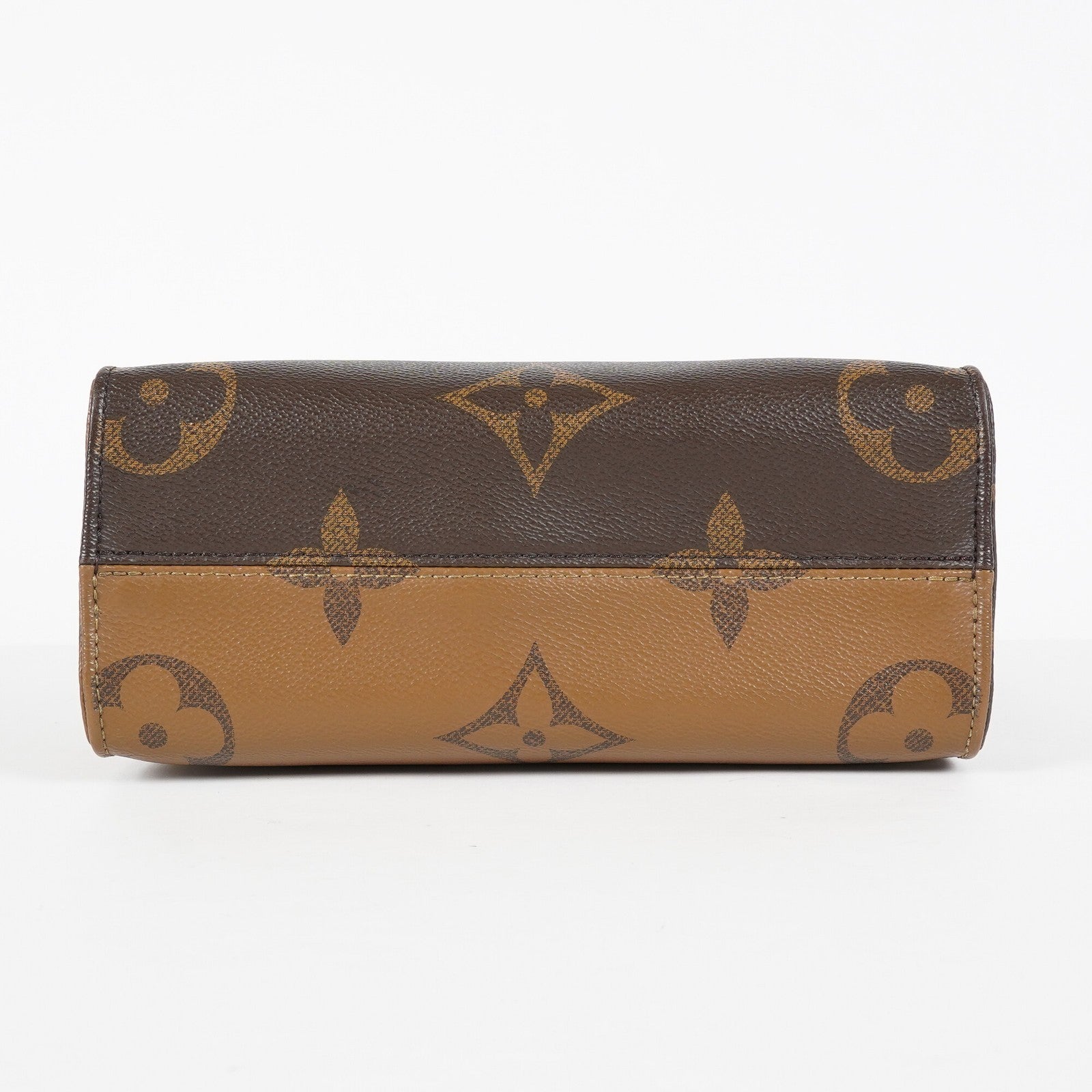 Louis Vuitton OnTheGo PM Monogram Reverse Canvas Tote M46373 Brown 07E0920130030