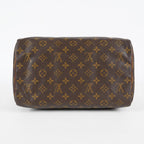 Louis Vuitton Monogram Speedy 30 Handbag Boston Bag M41526 Brown 07E045170010