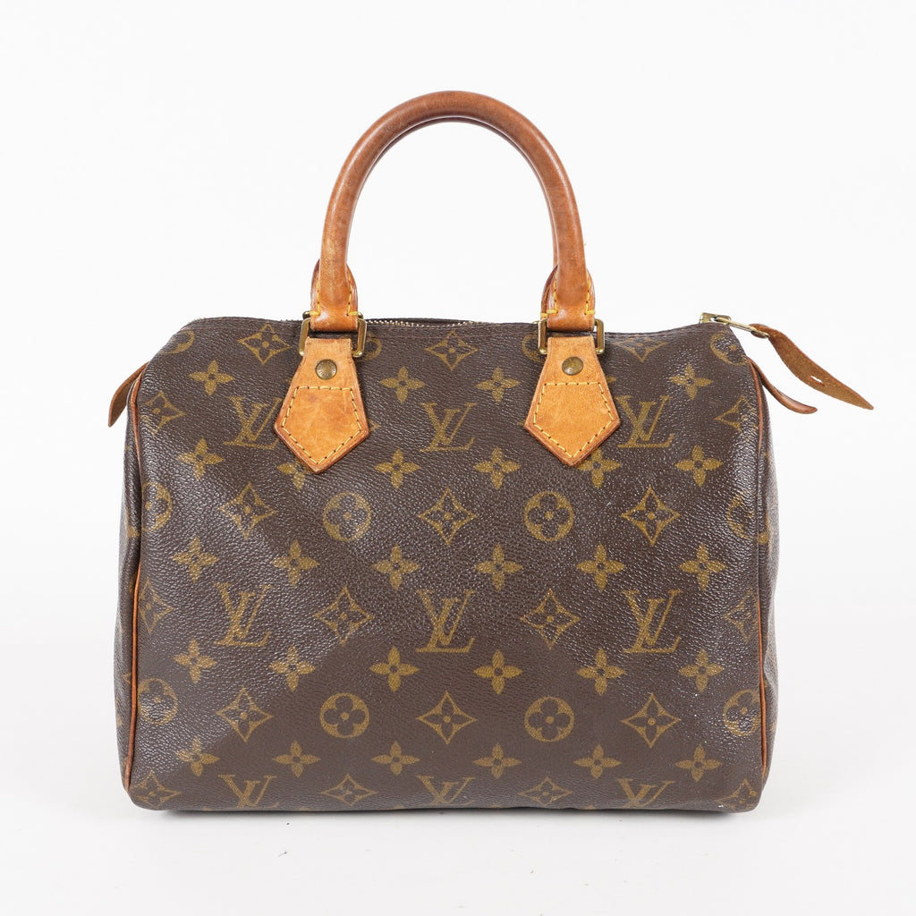 Authentic Louis Vuitton Monogram Speedy 25 Handbag vintage M41528 06E447370010