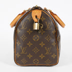 Louis Vuitton Speedy 25 M41109 Monogram Brown Boston Hand Bag Used 07E148030015