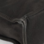 Hermes Fourre-Tout MM Black Canvas Tote Bag Handbag Vintage Used 08E04825030