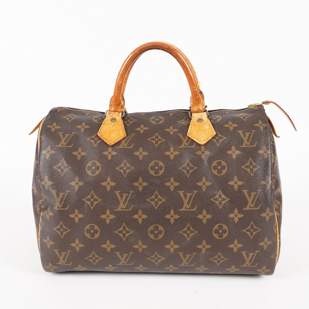 Authentic Louis Vuitton Monogram Speedy 30  Handbag M41526 vintage 05E273960029