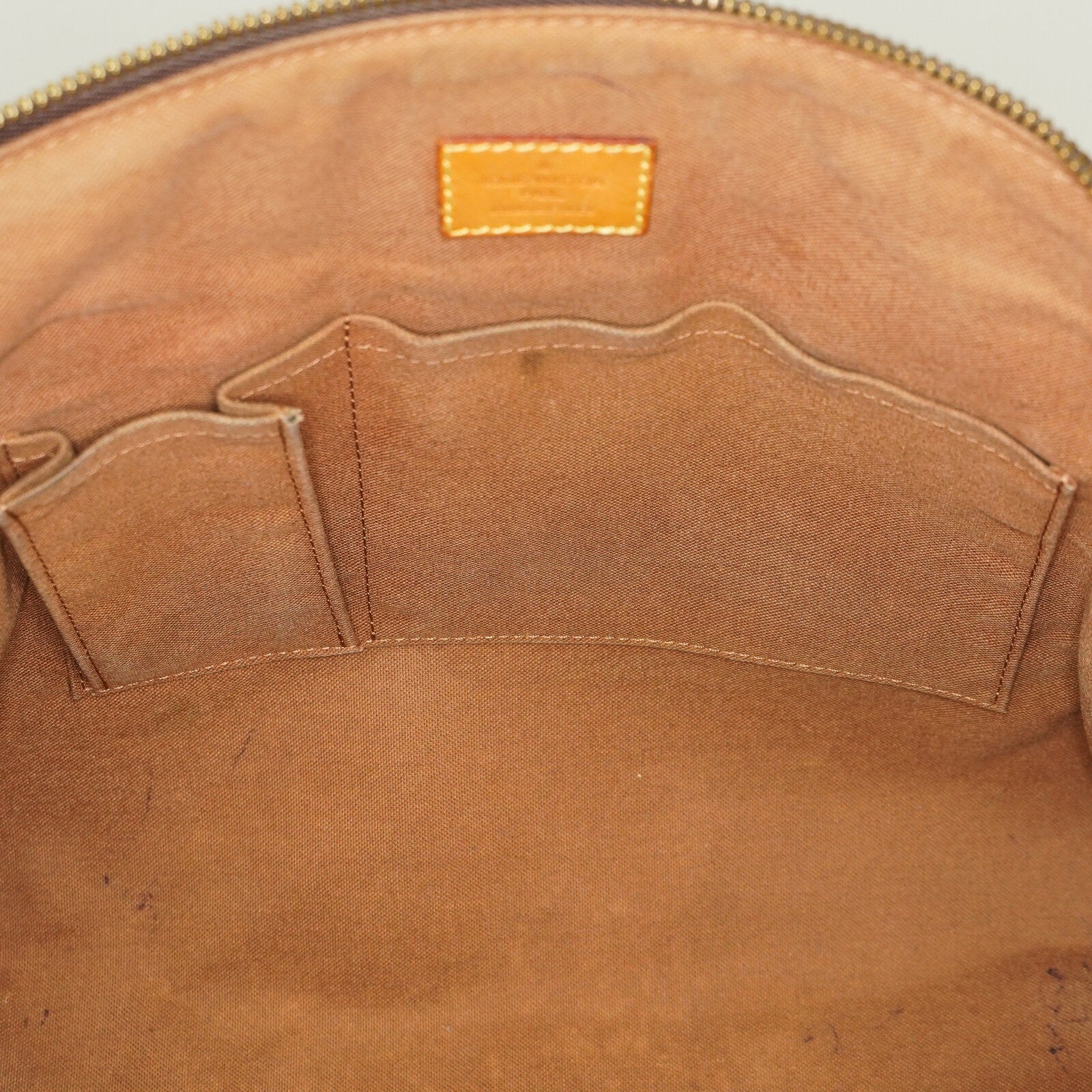 Louis Vuitton Monogram Tivoli M40143 Used Brown Canvas Handbag Tote 08E114510002
