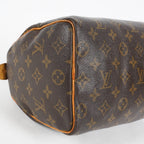 Louis Vuitton Speedy 25 M41528 Monogram Brown Boston Hand Bag Used 07E216490015
