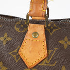 Louis Vuitton Speedy 30 Monogram Canvas Brown Boston Handbag M41526 08E065170002