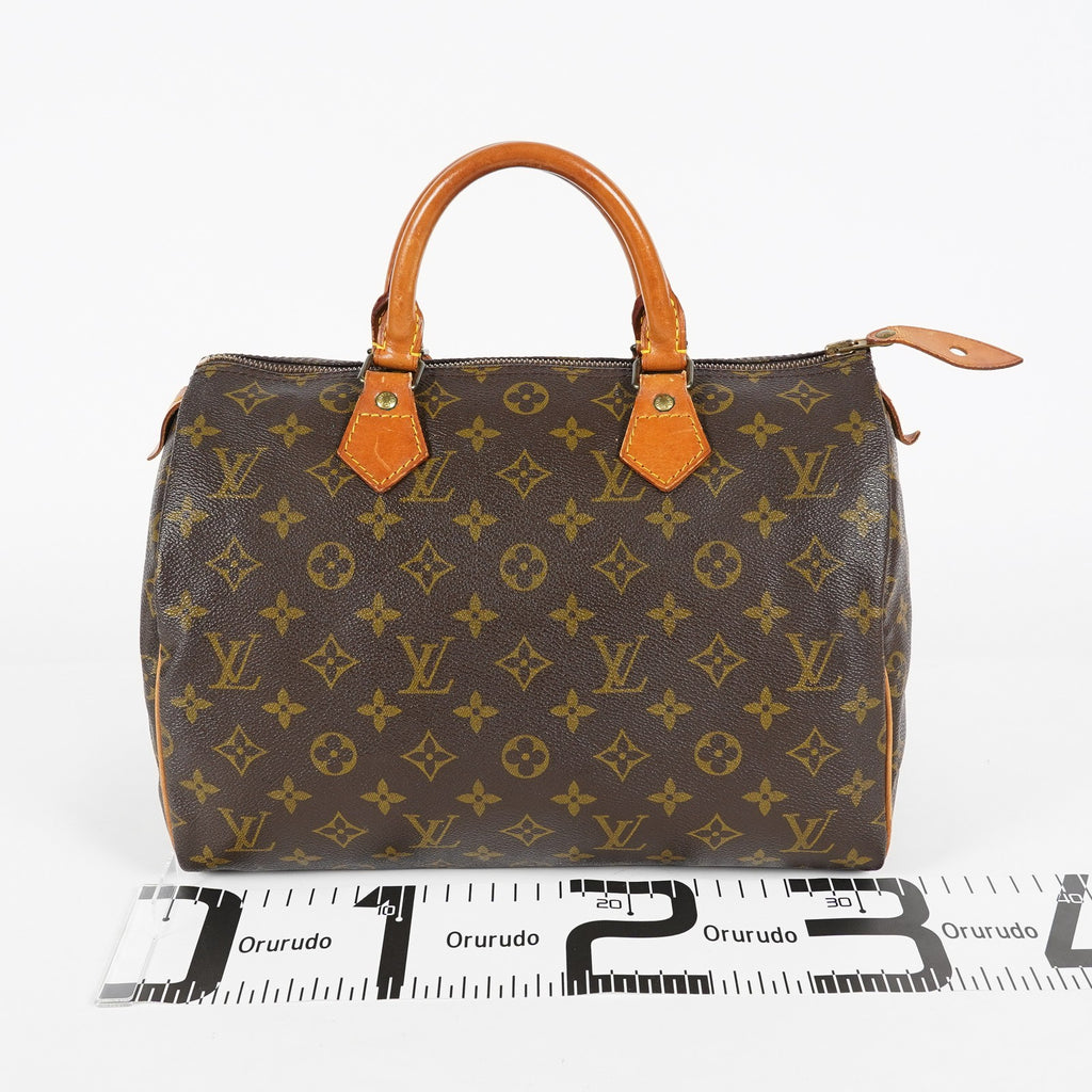Louis Vuitton Speedy 30 M41526 Monogram Canvas Brown Handbag Used 07A285777231