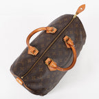 Authentic Louis Vuitton Monogram Speedy 35 M41524 Handbag vintage 02E017810016
