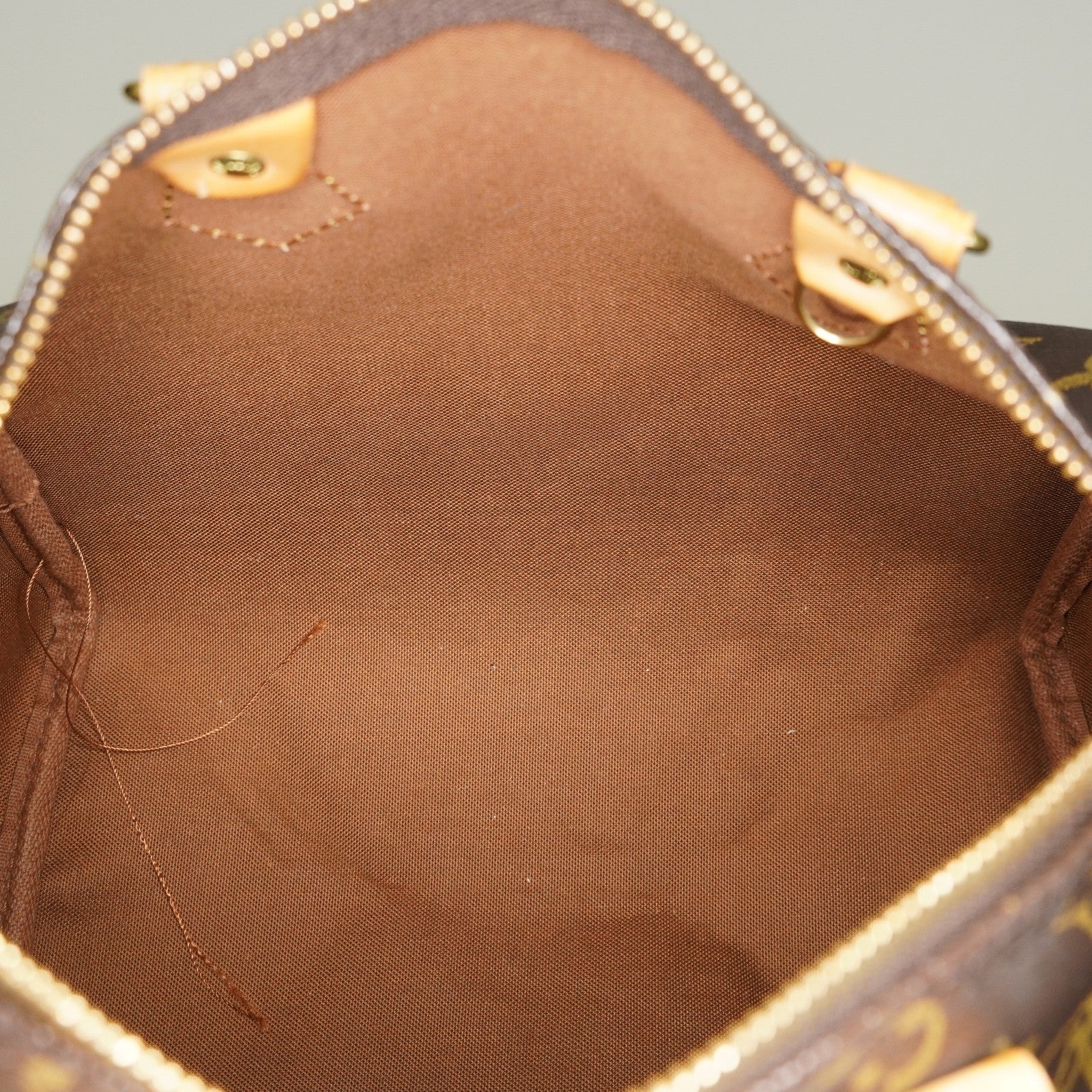 Louis Vuitton M41528 Monogram Speedy 25 Hand Bag Mini Boston Used 07E089570027