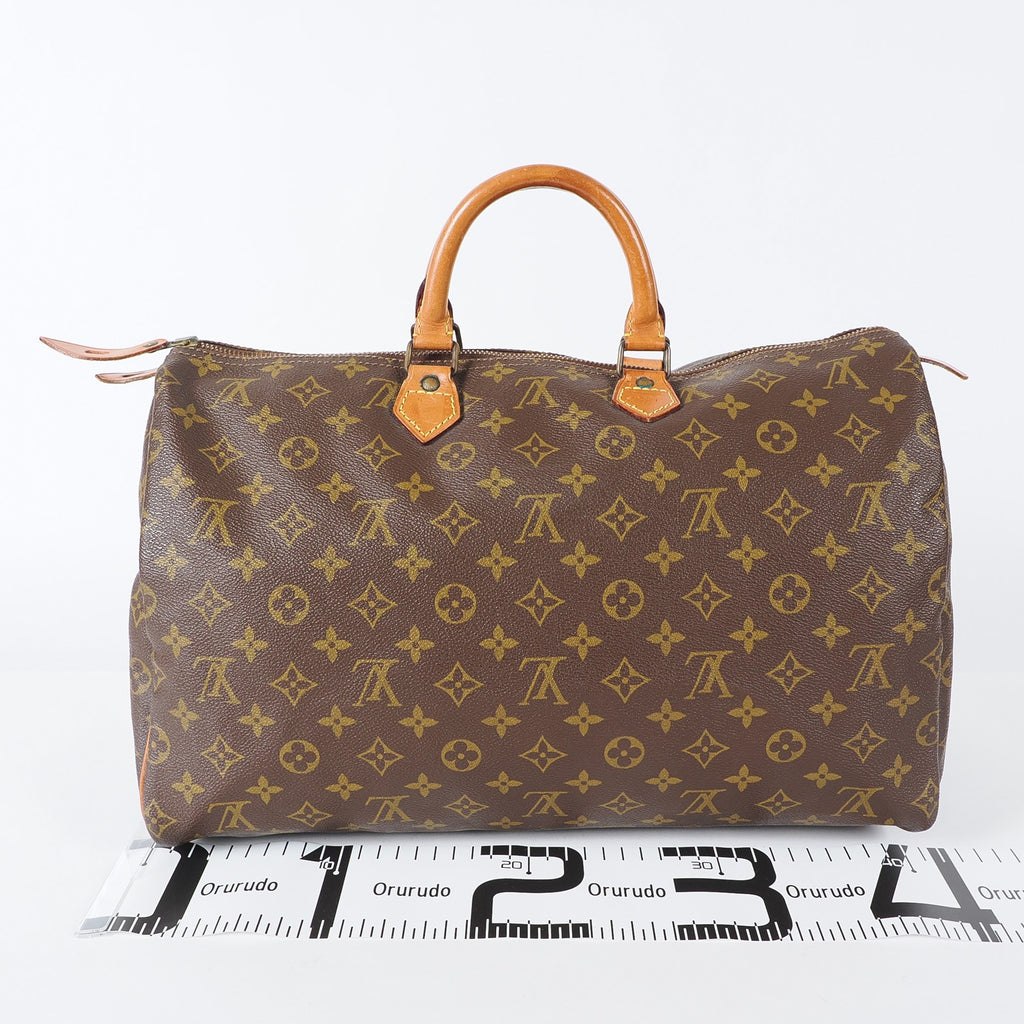 Authentic Louis Vuitton Monogram Speedy 40 M41522 Hand Boston Bag 03A515948827