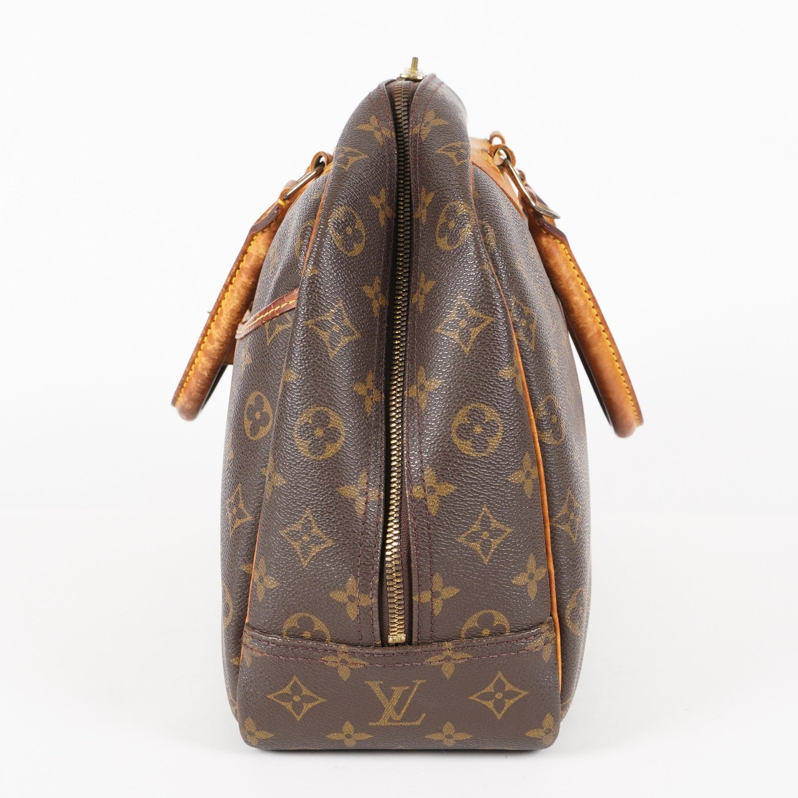 LOUIS VUITTON Deauville Handbag M47270 Monogram canvas Brown 06E102420010