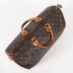 Authentic Louis Vuitton Monogram Speedy 40 M41522 Hand Boston Bag 03E125830011