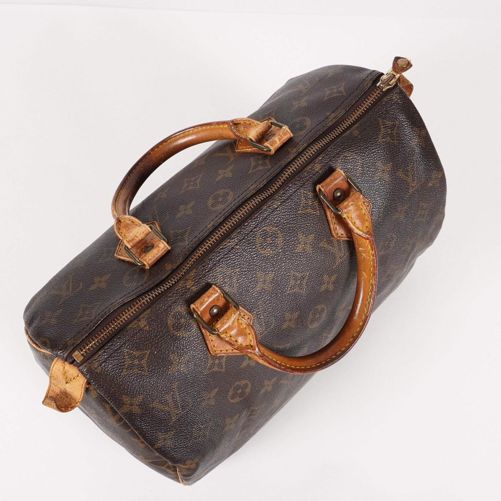 Authentic Louis Vuitton Monogram Speedy 30 Handbag vintage M41526 05E134180016