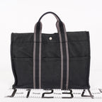 Hermes Fourre-Tout MM Huroto Tote Bag Black 06E31715025